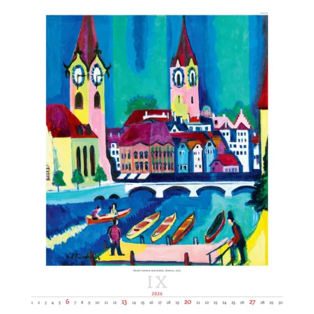Kalendář Expressionism (N251-26)