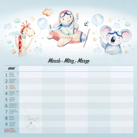 Kalendář Family Planner (LP200-24)