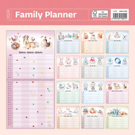 Kalendář Family Planner (LP200-24)