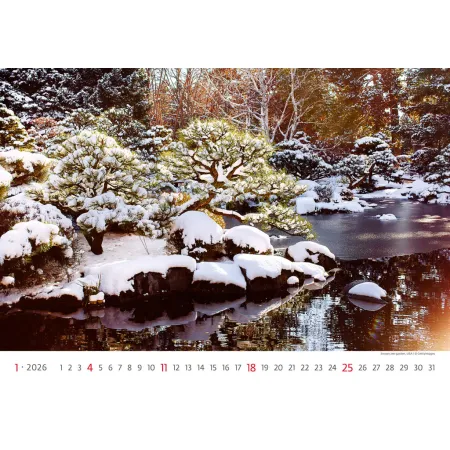 Kalendář Gardens (N130-26)