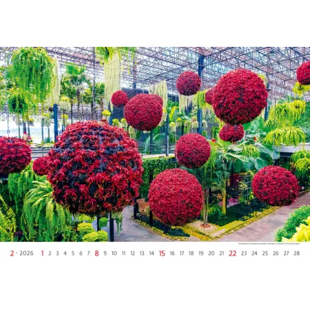 Kalendář Gardens (N130-26)