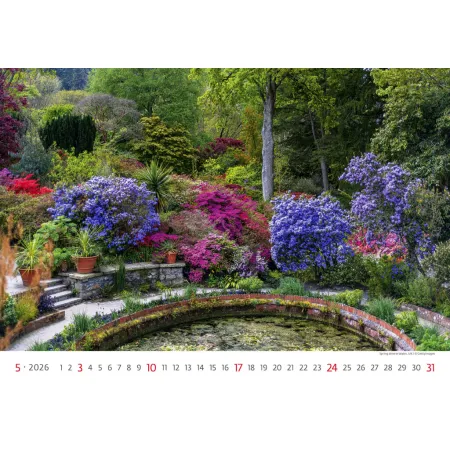 Kalendář Gardens (N130-26)