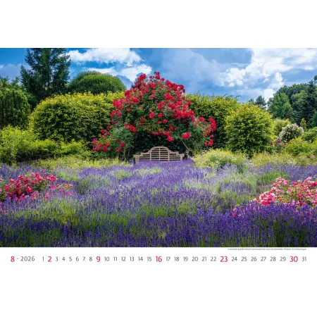 Kalendář Gardens (N130-26)