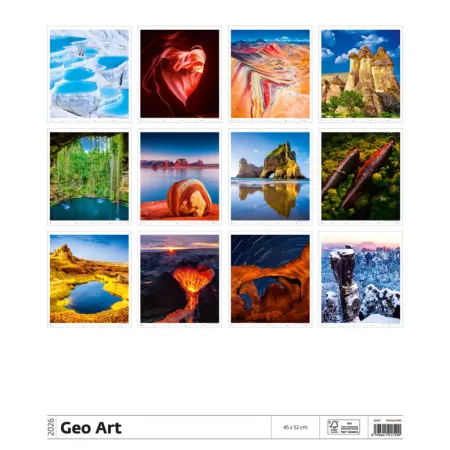 Kalendář Geo Art (N265-26)