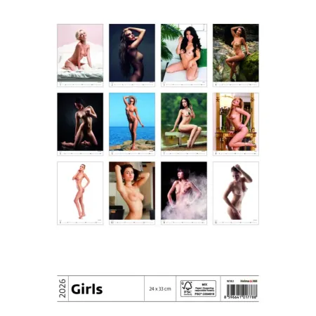 Kalendář Girls (N182-26)
