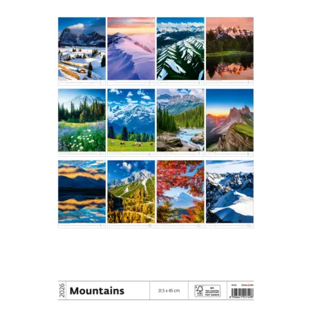 Kalendář Hory (N126-26)