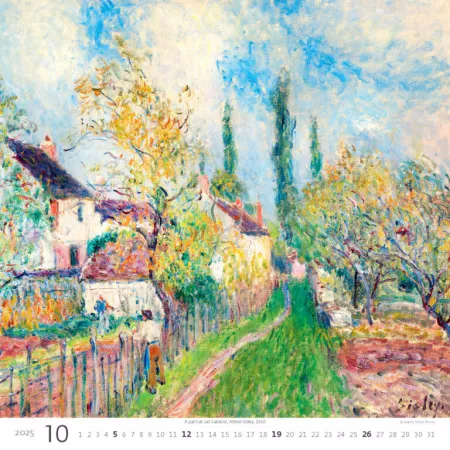 Kalendář Impressionism (N165-25)