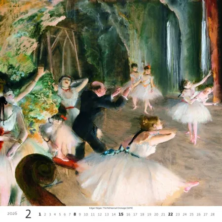 Kalendář Impressionism (N170-26)