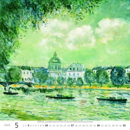 Kalendář Impressionism (N170-26)