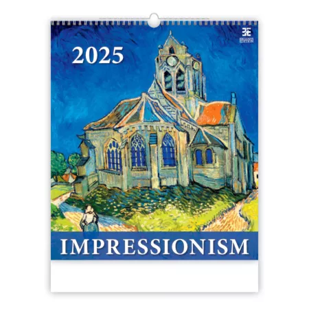 Kalendář Impressionism (N255-25)