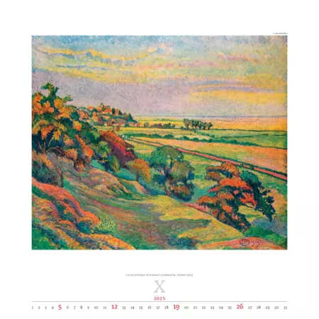 Kalendář Impressionism (N255-25)