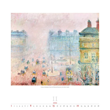 Kalendář Impressionism (N255-26)