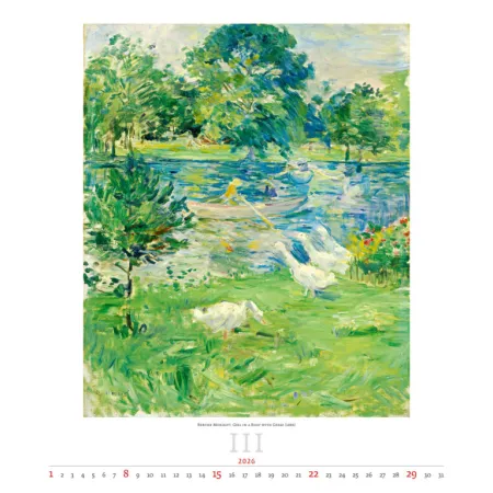 Kalendář Impressionism (N255-26)