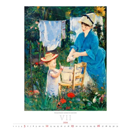 Kalendář Impressionism (N255-26)