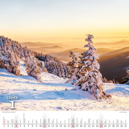 Kalendář Křížem krážem Českou republikou (N173-26)