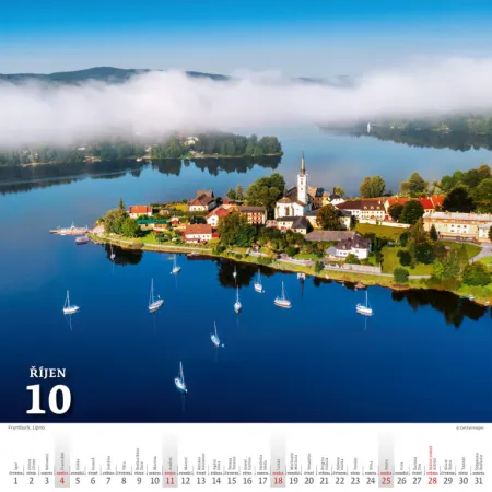 Kalendář Křížem krážem Českou republikou (N173-26)