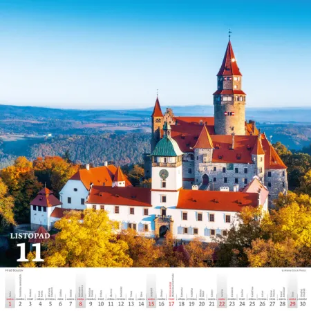 Kalendář Křížem krážem Českou republikou (N173-26)