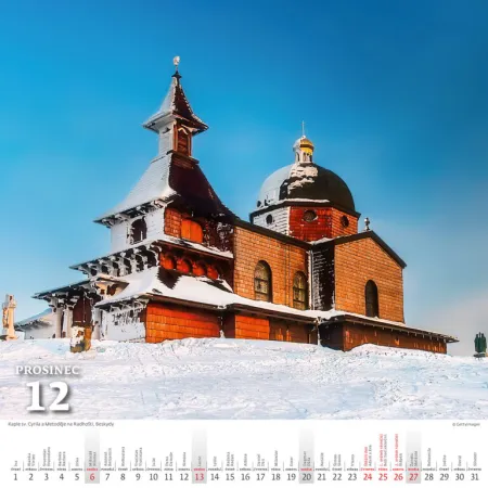 Kalendář Křížem krážem Českou republikou (N173-26)