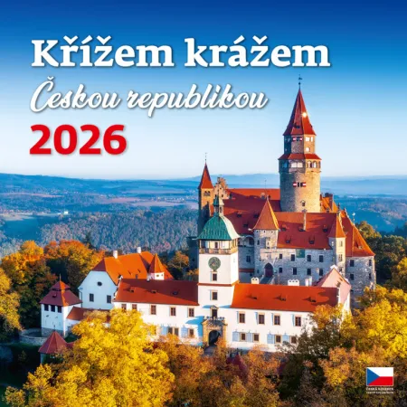 Kalendář Křížem krážem Českou republikou (N173-26)