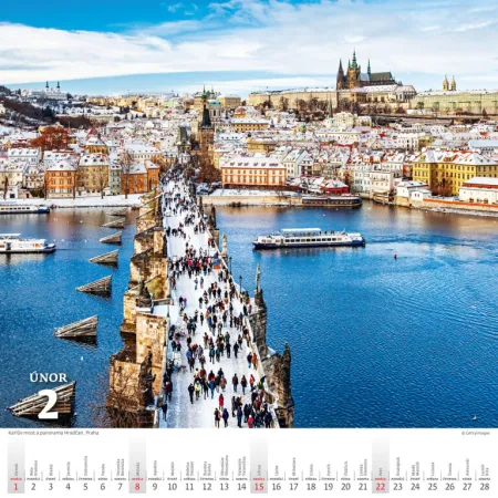 Kalendář Křížem krážem Českou republikou (N173-26)