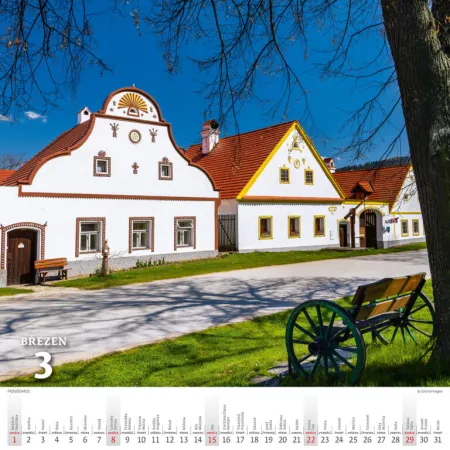 Kalendář Křížem krážem Českou republikou (N173-26)