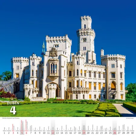 Kalendář Křížem krážem Českou republikou (N173-26)