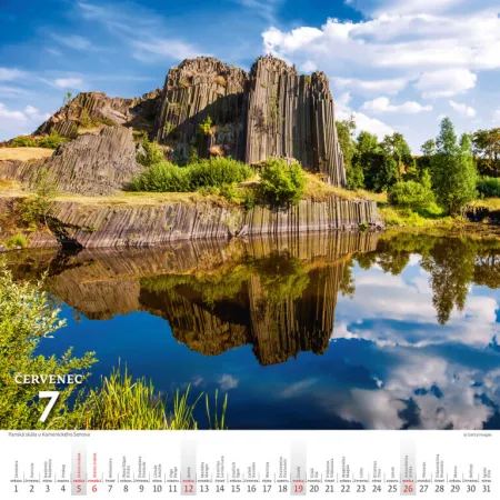 Kalendář Křížem krážem Českou republikou (N173-26)