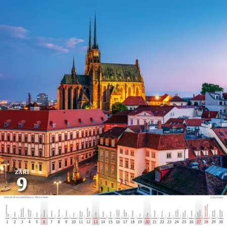 Kalendář Křížem krážem Českou republikou (N173-26)