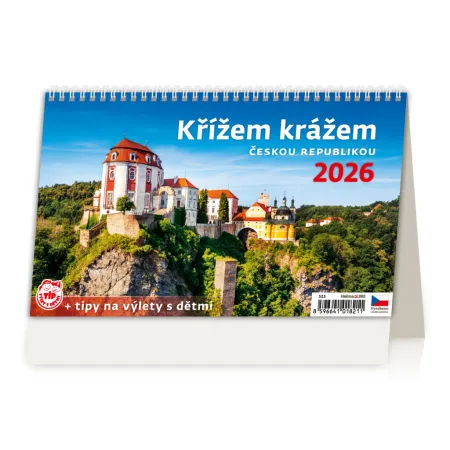 Kalendář Křížem krážem Českou republikou (S23-26)