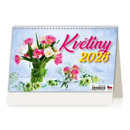 Kalendář Květiny (S19-26)