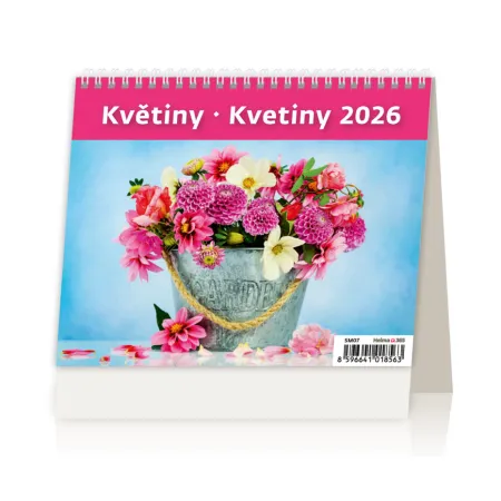 Kalendář Květiny (SM07-26)