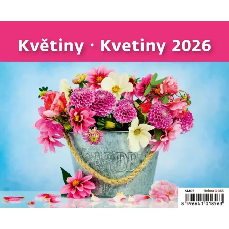 Kalendář Květiny (SM07-26)