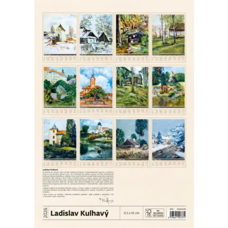 Kalendář Ladislav Kulhavý (N107-26)