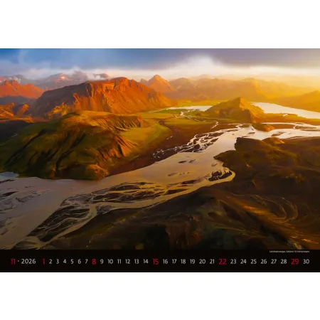Kalendář Landscapes (N128-26)