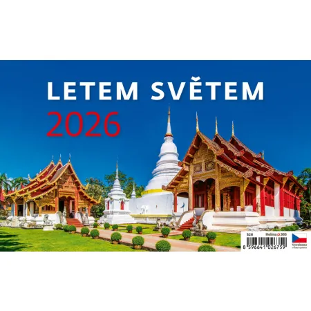 Kalendář Letem světem (S28-26)