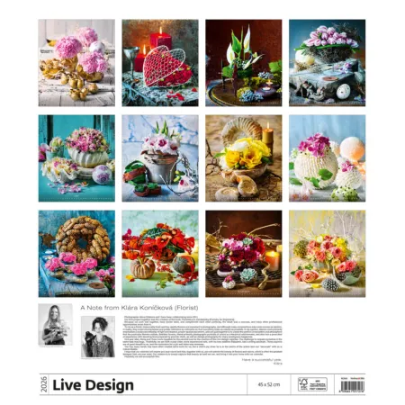 Kalendář Live Design (N260-26)