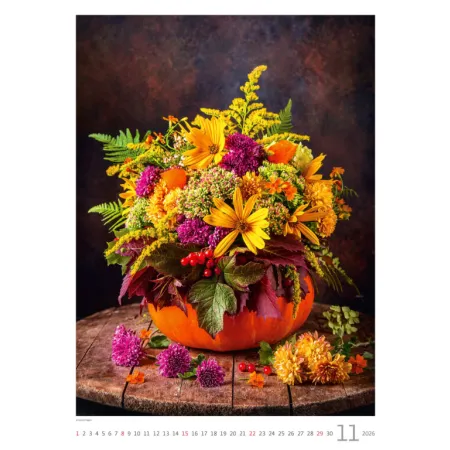 Kalendář Magic Flowers (N145-26)