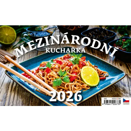 Kalendář Mezinárodní kuchařka (S06-26)