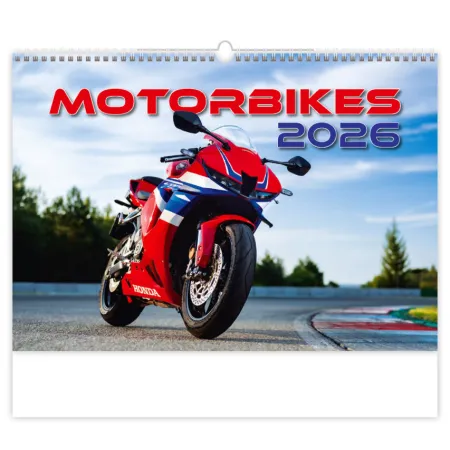 Kalendář Motorbikes (N154-26)