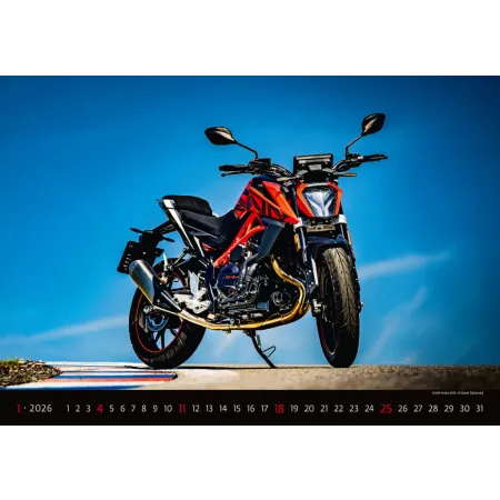 Kalendář Motorbikes (N154-26)