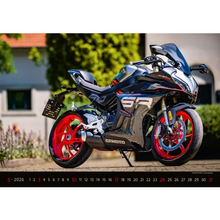 Kalendář Motorbikes (N154-26)