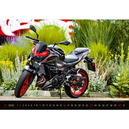 Kalendář Motorbikes (N154-26)