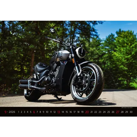 Kalendář Motorbikes (N154-26)