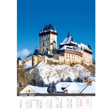 Kalendář Naše hrady a zámky (N104-26)