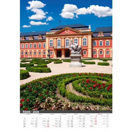 Kalendář Naše hrady a zámky (N104-26)