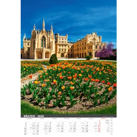 Kalendář Naše hrady a zámky (N104-26)
