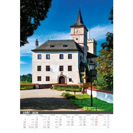 Kalendář Naše hrady a zámky (N104-26)