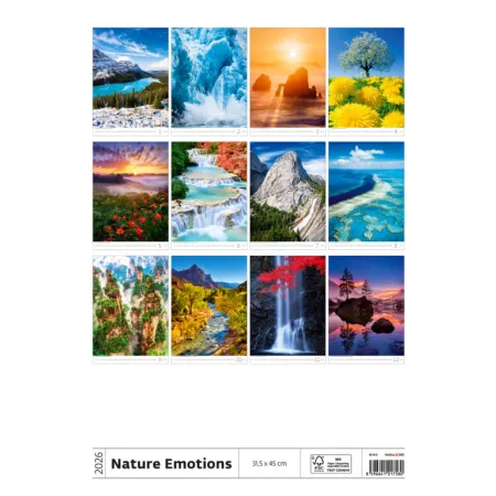 Kalendář Nature Emotions (N140-26)