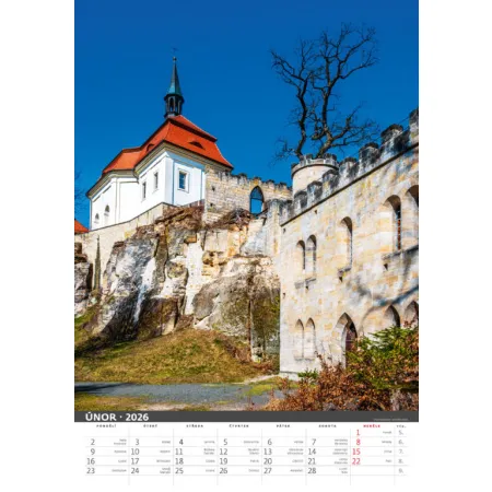 Kalendář Nejkrásnější místa České republiky (N111-26)