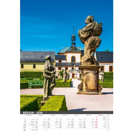 Kalendář Nejkrásnější místa České republiky (N111-26)